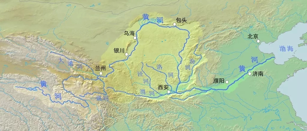 黄河流域全图
